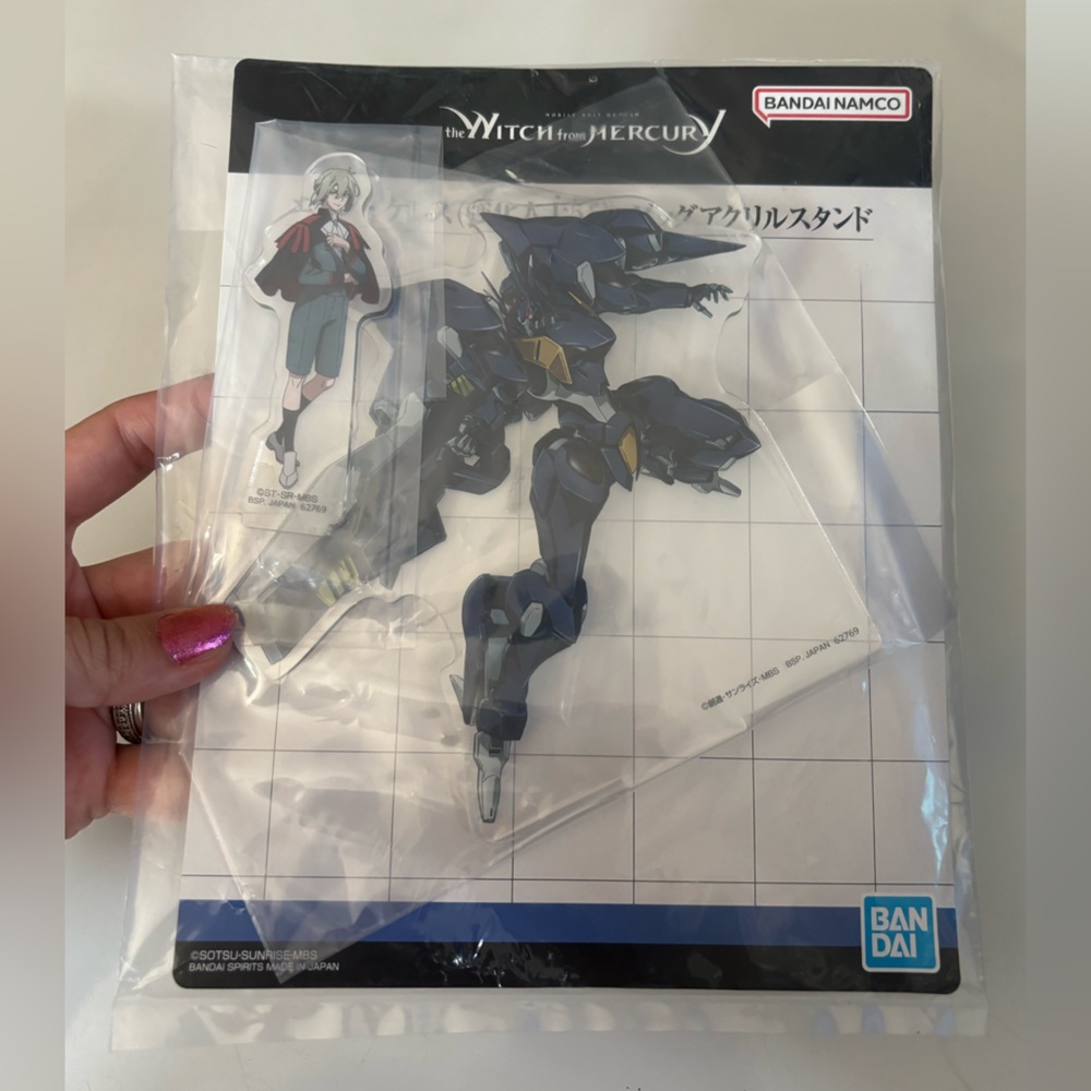 Bandai Ichibansho Acrylic Stand Elan Ceres"Mobile Suit Gundam The Witch From Mer